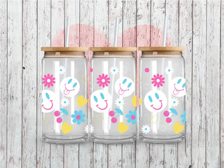 Smiley Heart UV DTF 16oz