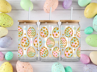 Easter Eggs UV DTF 16oz Wrap