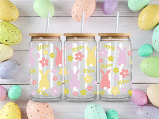 Pastel Bunnies UV DTF 16oz Wrap