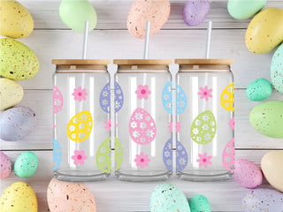 Cute Eggs UV DTF 16oz Wrap