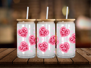 Girl Power Stars 16 Oz Wrap