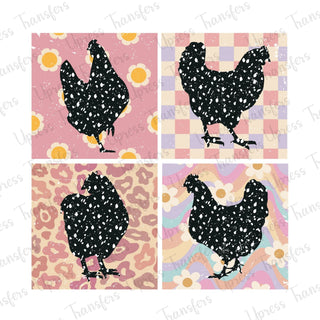 Retro Chickens