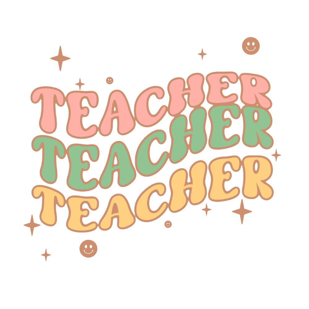 Teacher X 3 U Press Transfers