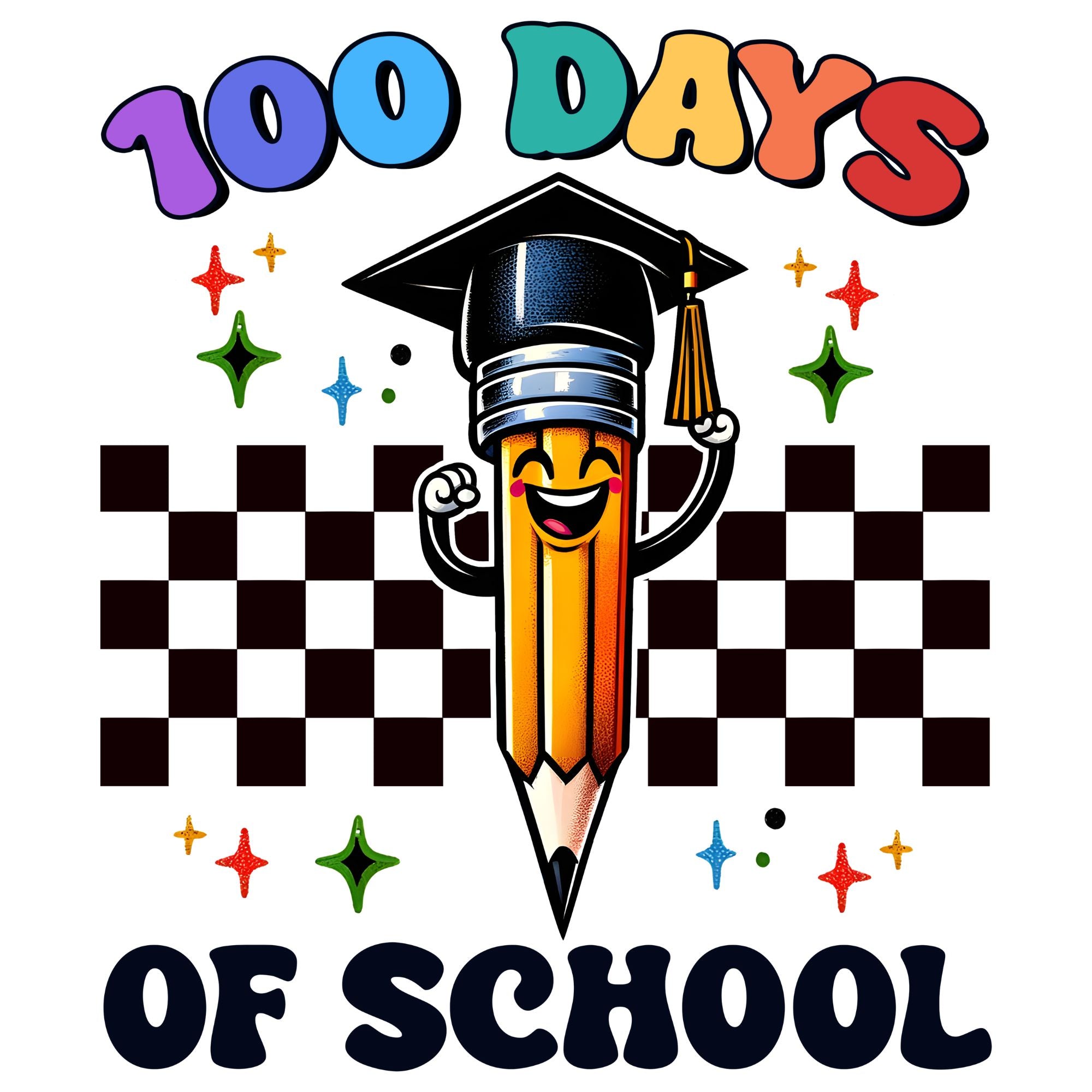 100 Days Pencil Grad