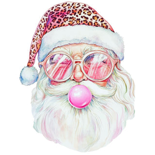 Santa Claus With Pink Hat