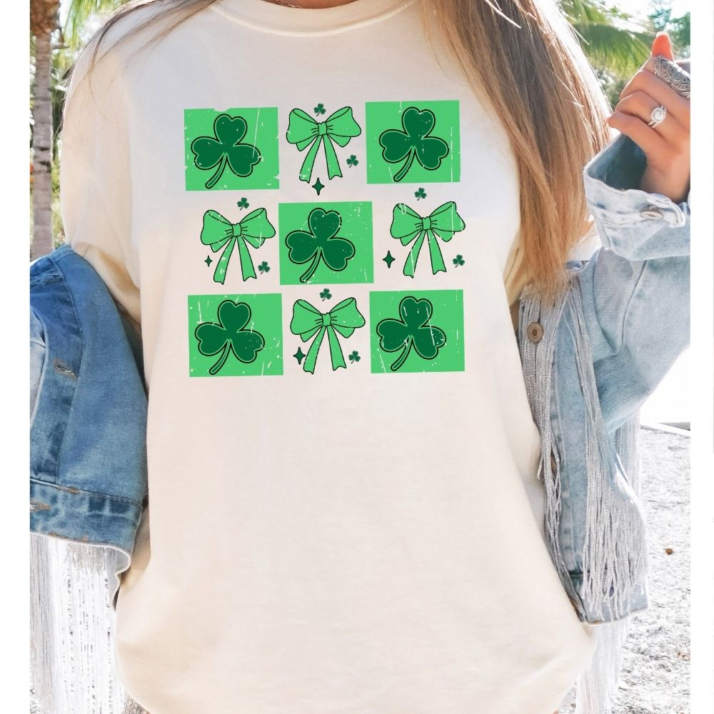 Coquette Lucky Shamrock Retro