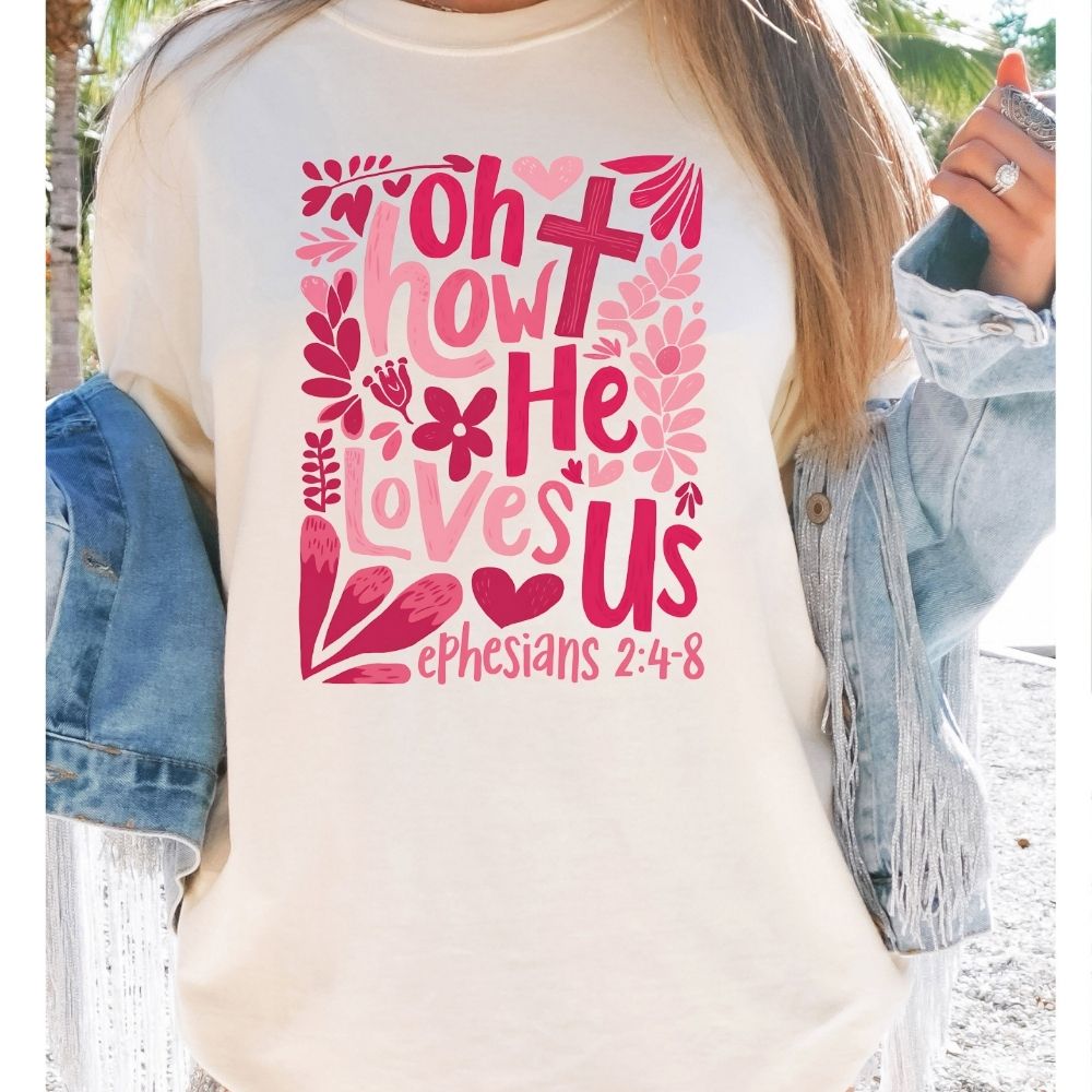 Oh How He Loves Us Boho