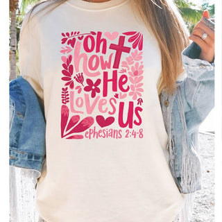 Oh How He Loves Us Boho