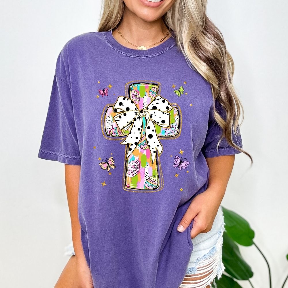 He Is Risen Butterfly Cross