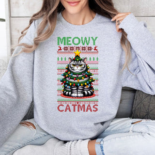 Meowy Catmas Ugly Sweater
