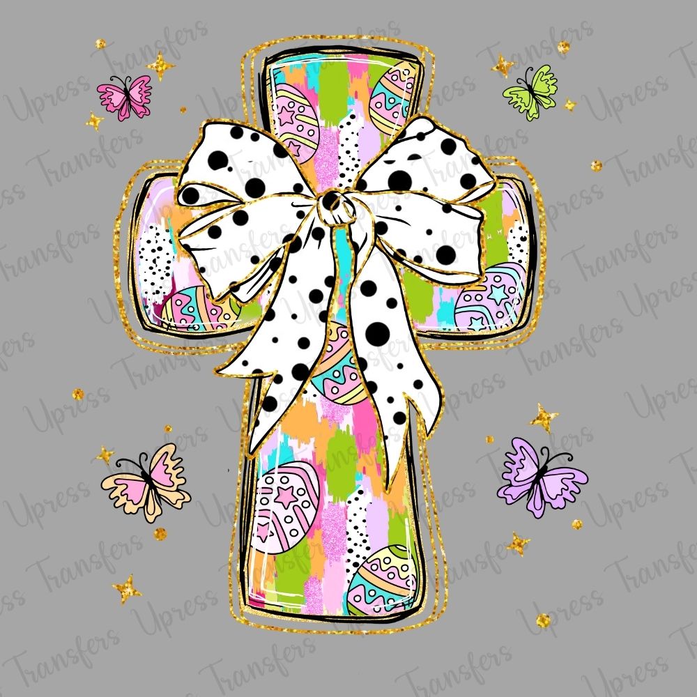 He Is Risen Butterfly Cross