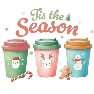 Tis The Season Coffee Cups