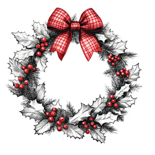 Muted Christmas Wreath