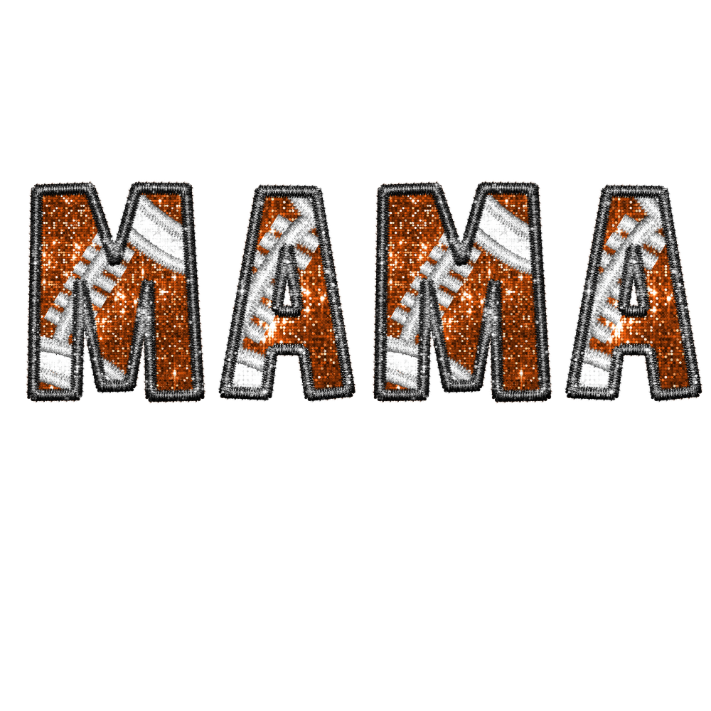 Mama Football Sequins