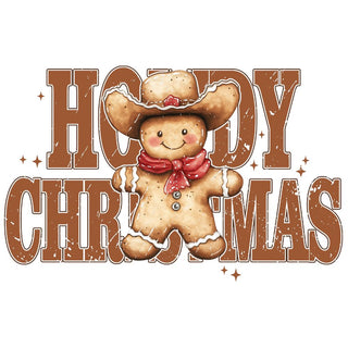 Howdy Gingerbread Christmas