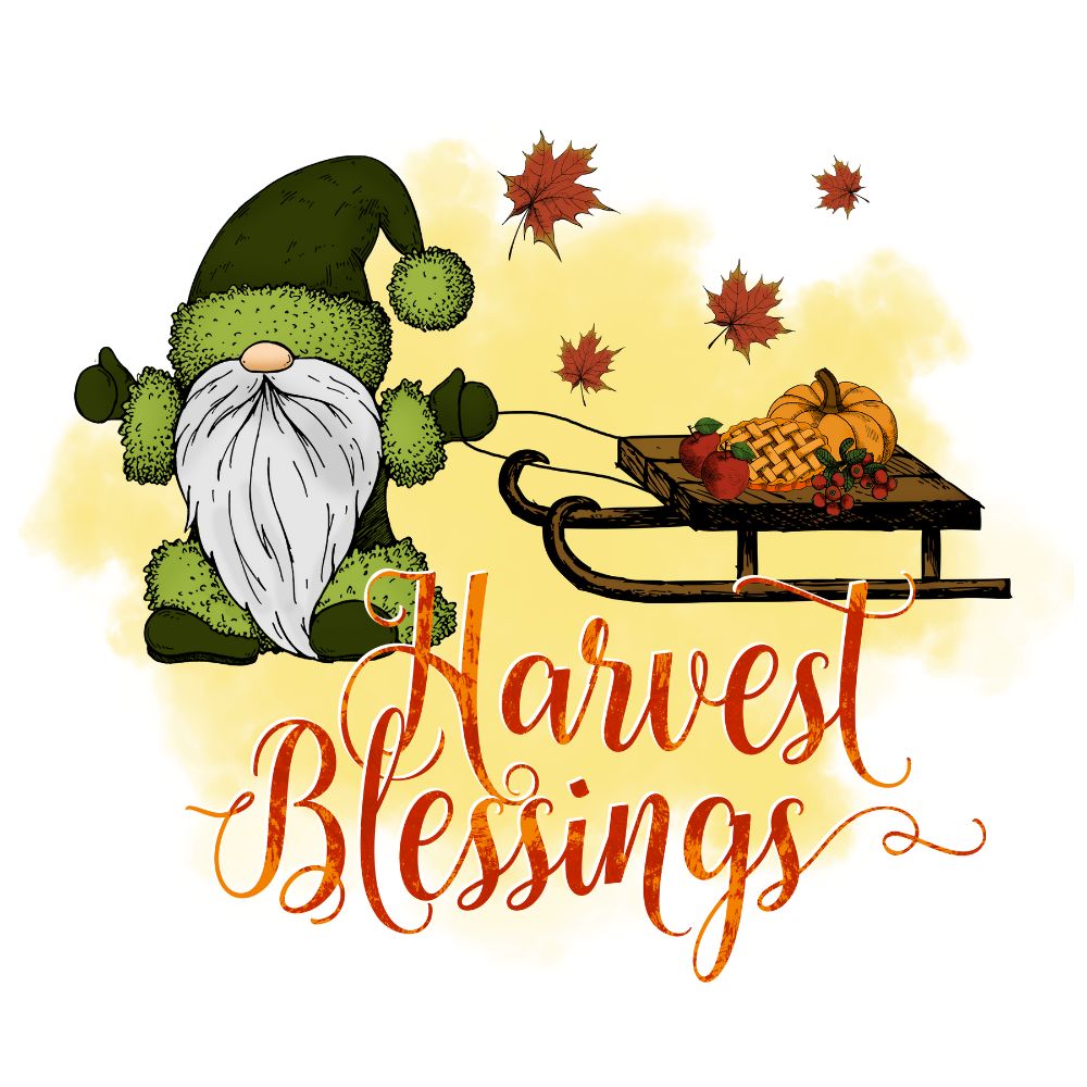 Harvest Blessings Gnome