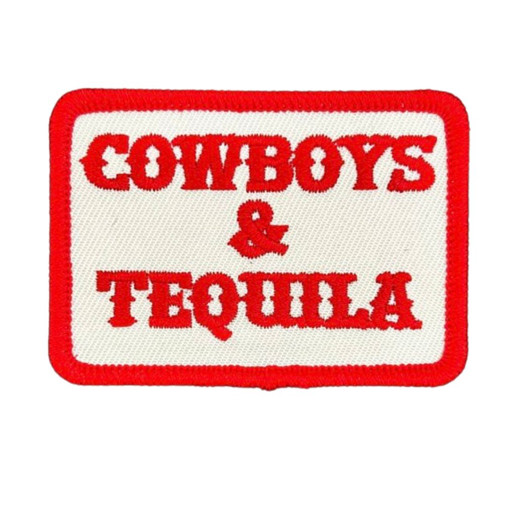 Cowboys and Tequila Faux Patch