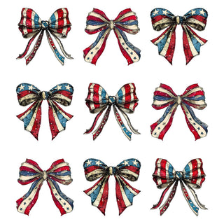 Rustic 4th of July Bows