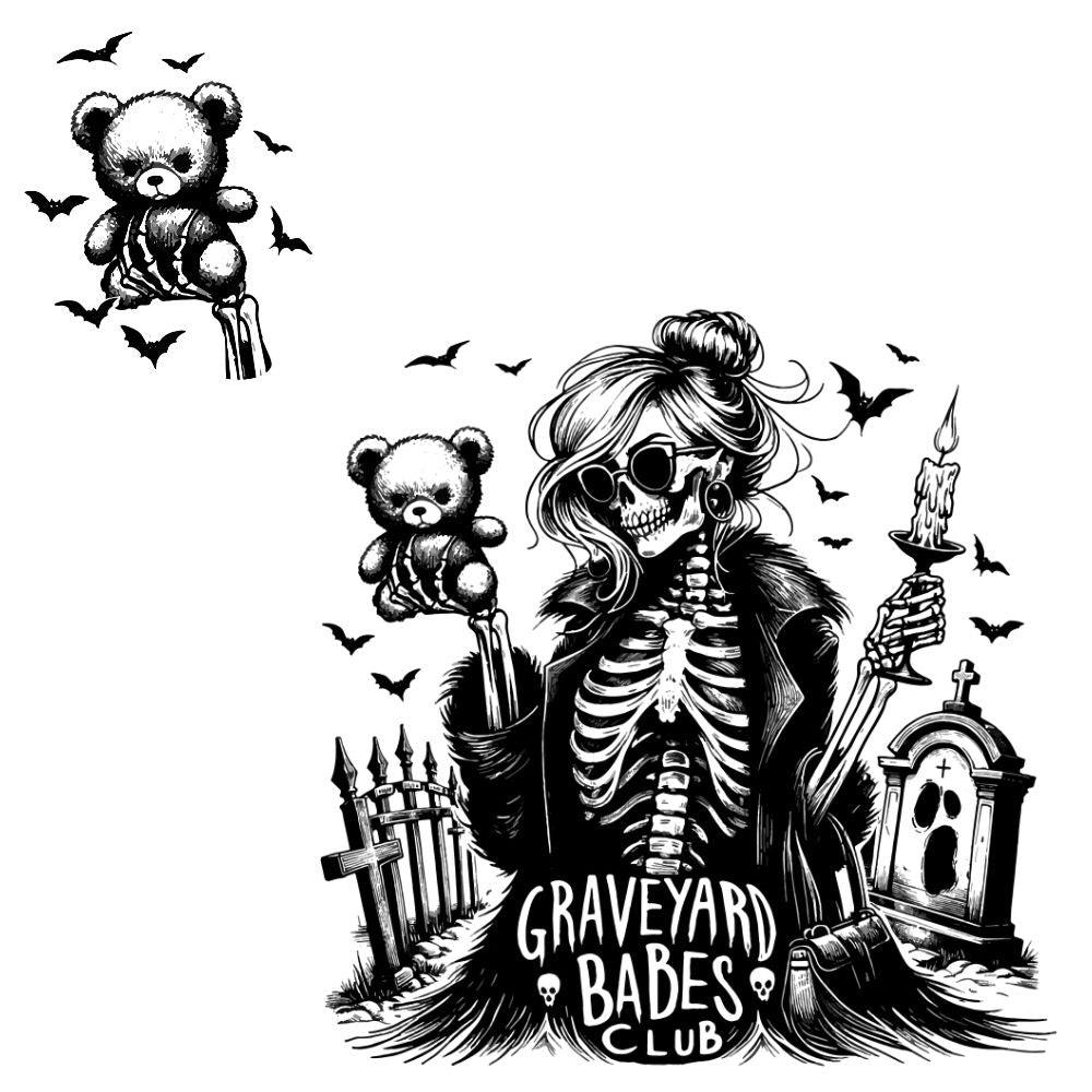 Graveyard Babes Black