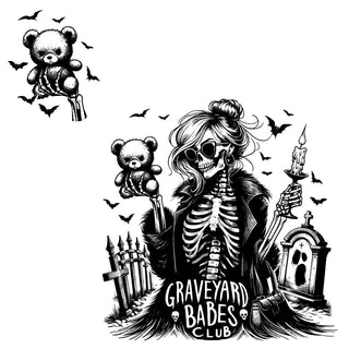 Graveyard Babes Black