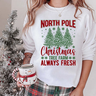 North Pole Christmas Red