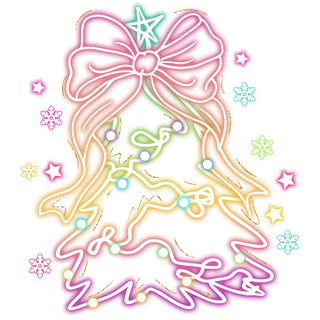 Neon Christmas Tree
