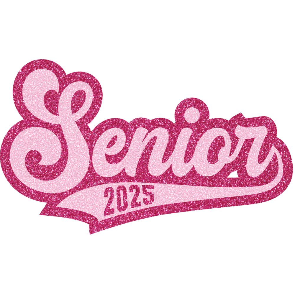 Senior 2025 Pink Solid