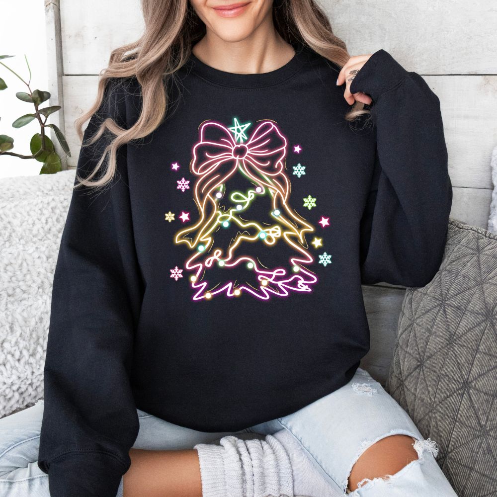 Neon Christmas Tree