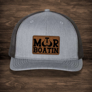Motor Boatin Leatherette Patch