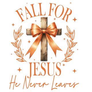 Fall For Jesus With Cross