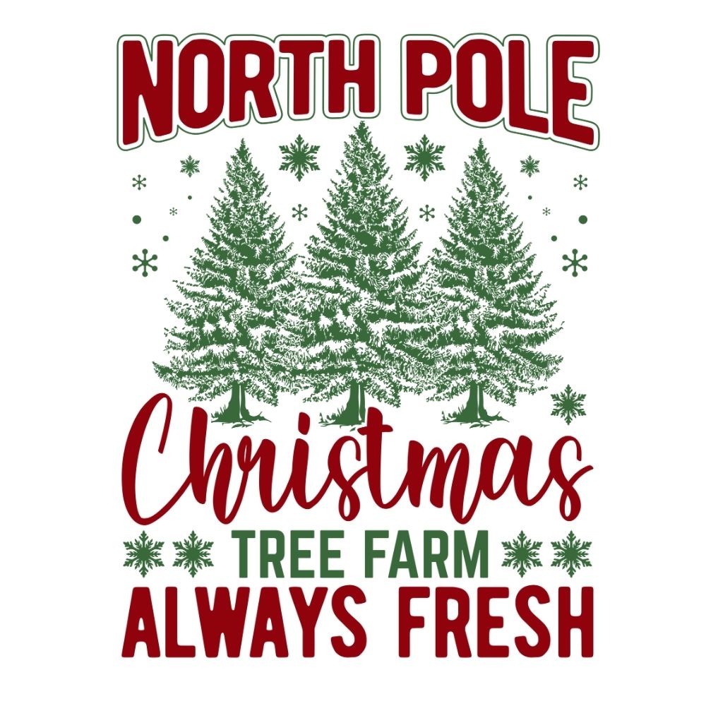 North Pole Christmas Red