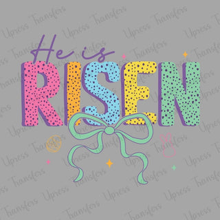 He Is Risen Easter Dots
