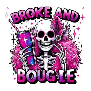 Broke And Bougie Skeleton