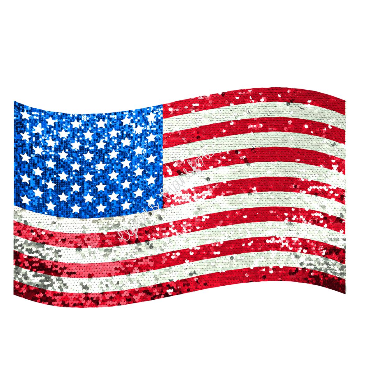 Sequins US Flag