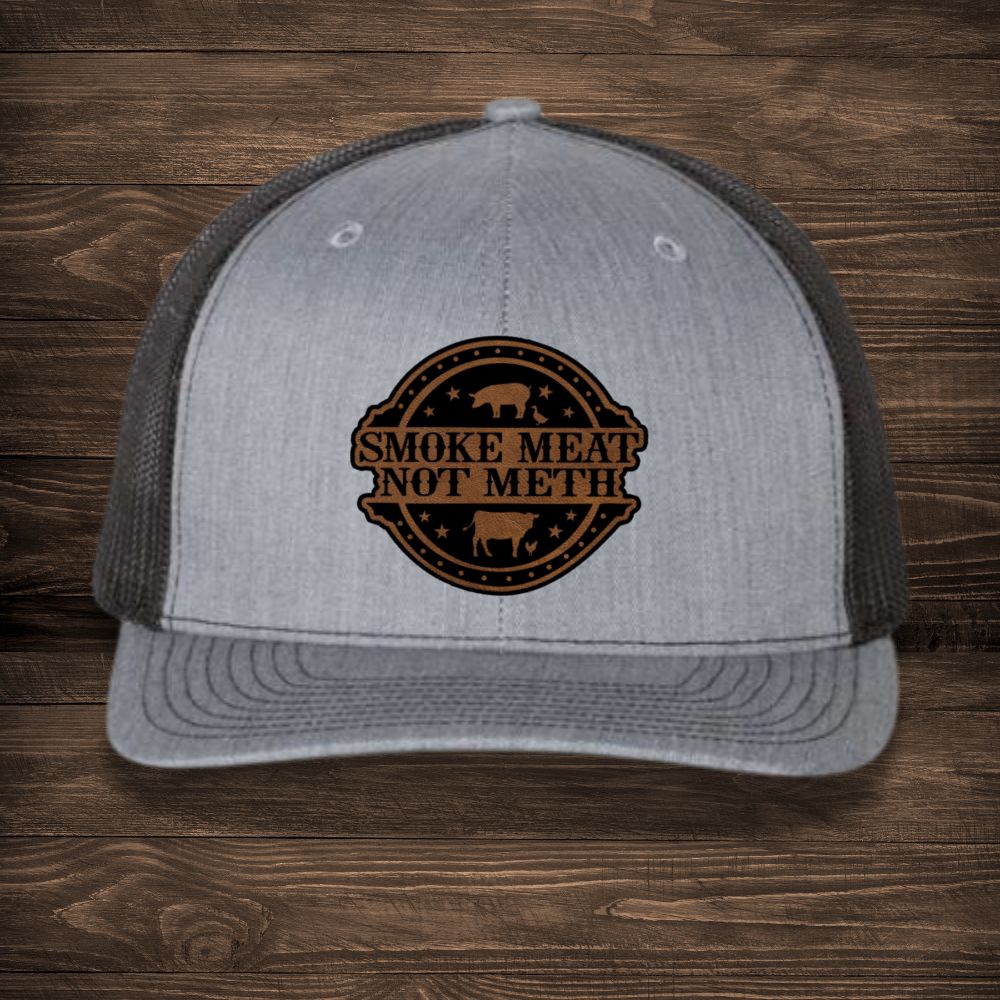 Smoke Meat Leatherette Patch