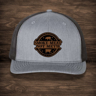 Smoke Meat Leatherette Patch