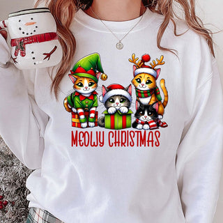 Meowy Christmas Cat Elf