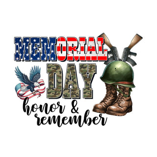 Memorial Day Honor and Remember