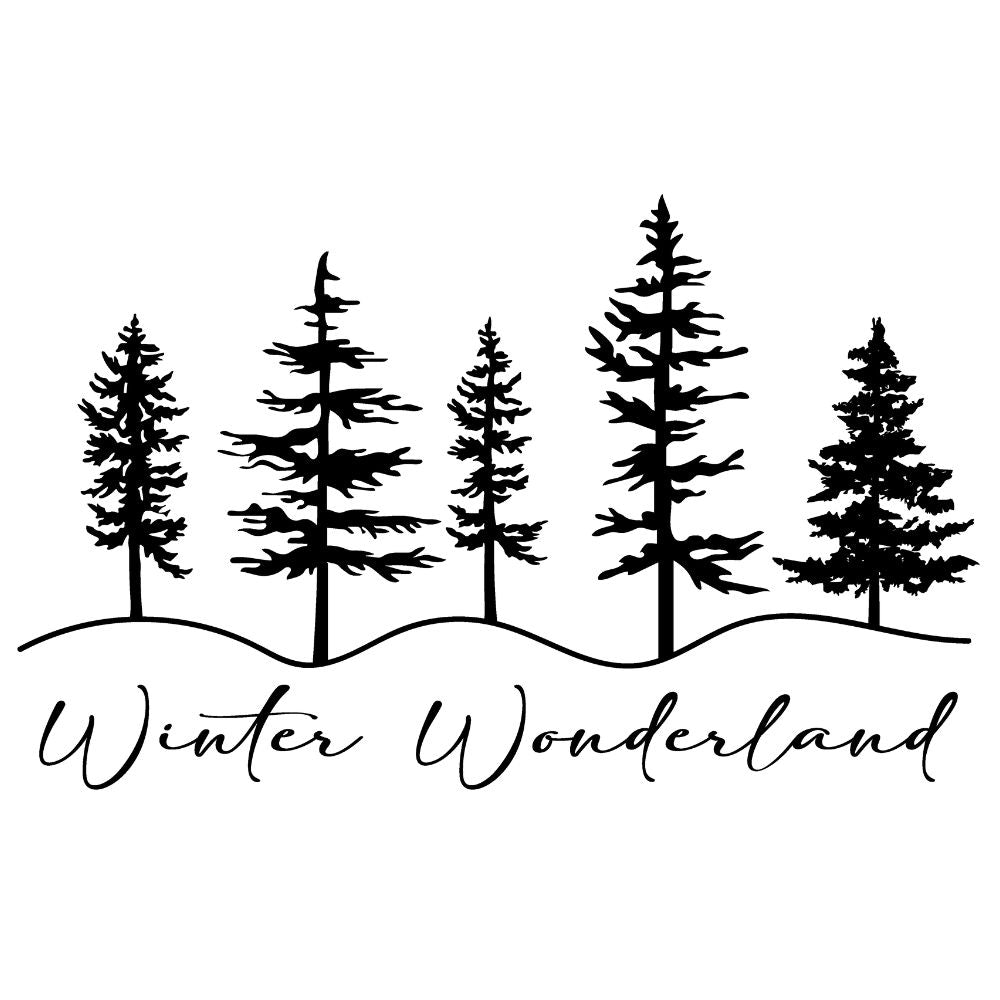 Winter Wonderland Trees