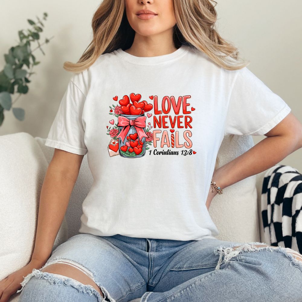 Love Never Fails Valentine