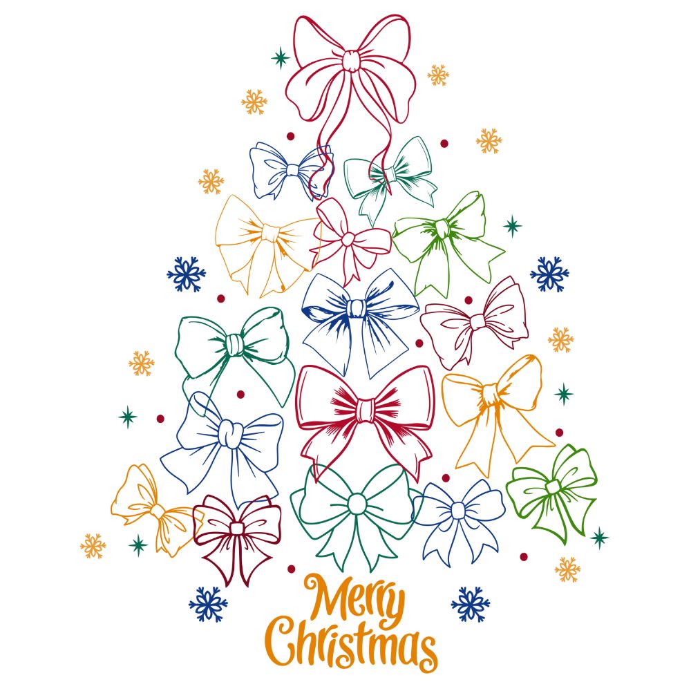 Christmas Bow Tree