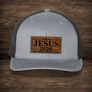 Jesus 2024 Leatherette Patch