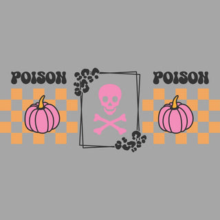 Poison Skull UV DTF 16oz Wrap