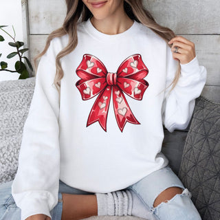 Valentines Day Red Coquette Bow