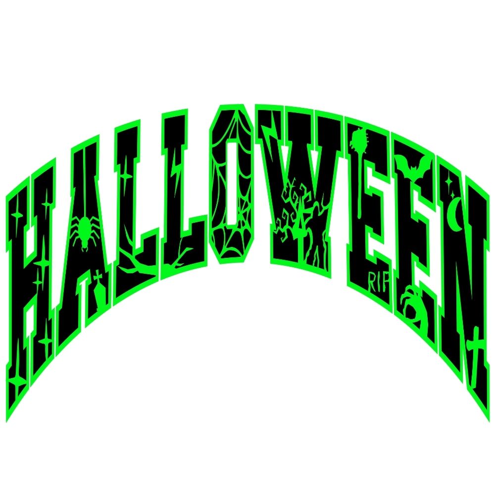 Halloween Green and Black