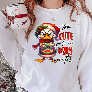 Too Cute For My Ugly Sweater