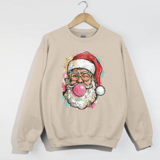 Jolly Splattered Santa