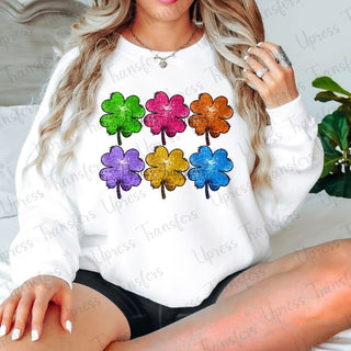 Colorful Shamrocks