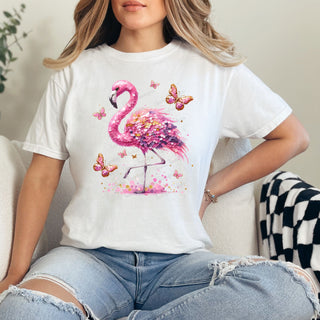 Sequin Flamingo