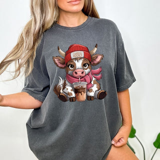 Coffee Addict highland Cow